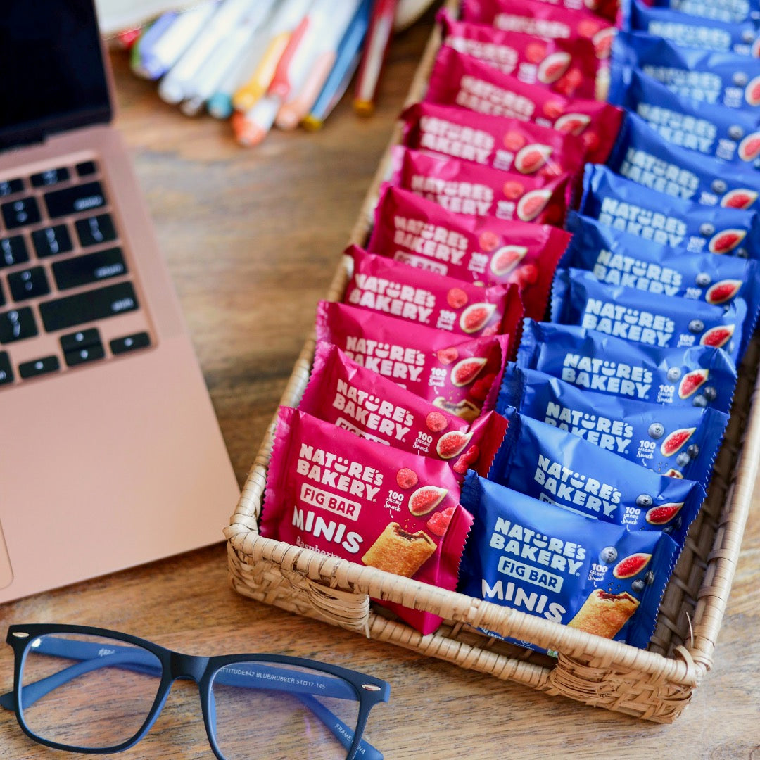 Fig Bar Minis - Raspberry – Nature's Bakery