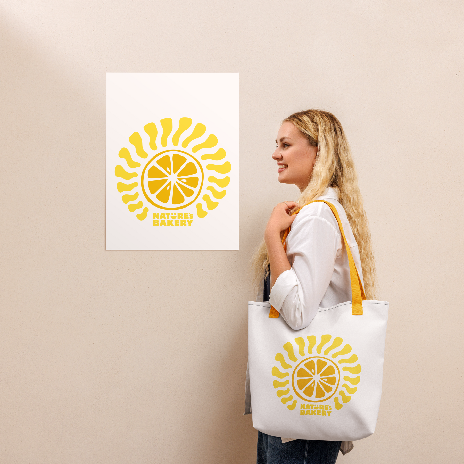 Lemon Sun Bag
