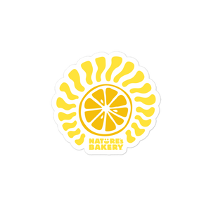 Lemon Sun Sticker