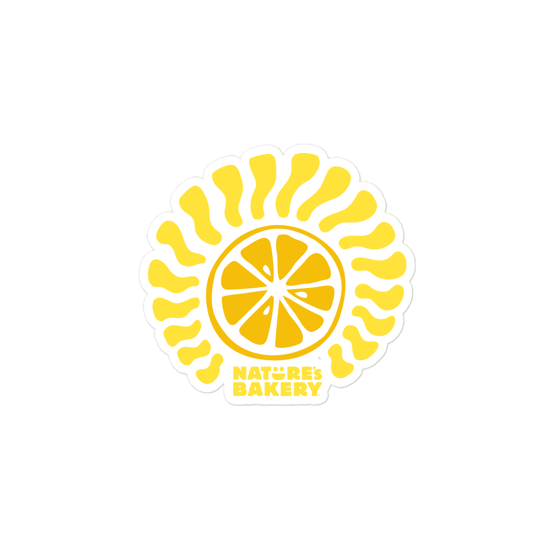 Lemon Sun Sticker