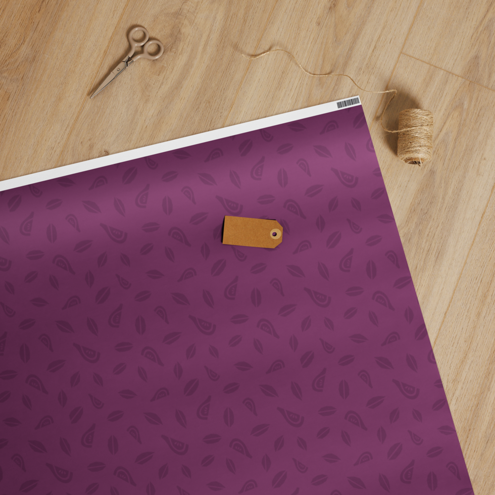 Fig Pattern Wrapping Paper